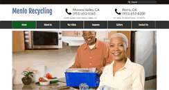 Desktop Screenshot of menlorecycling.com